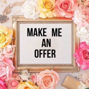 I’ll accept or counter with my lowest price ☺️